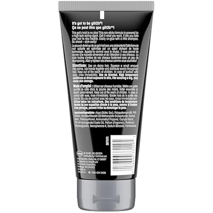 Got2b Ultra Glued Invincible Styling Hair Gel, 6 Ounce - Image 2